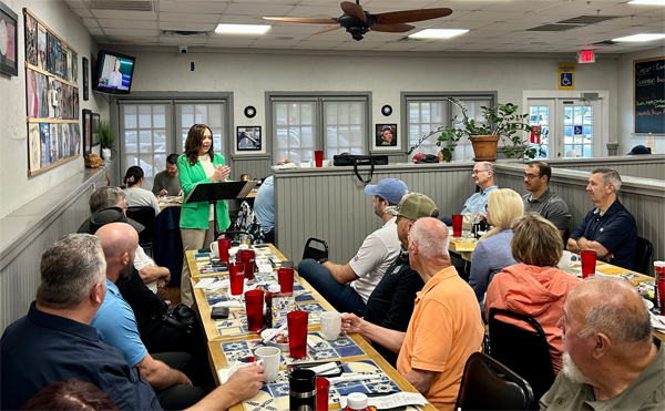Cindy Byrd Campaigns for Lt. Gov.