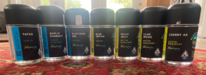7 jars from Glass House Farms.